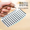 Sungsa Wolf Tooth Potato Knife Corrugated Knife Stainless Steel Cutting Potato Slices Wave Knife Cutting Vegetables Potato Fries Knife Corrugated Potato Knife (without silicone cover) Green