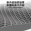 Andatong anti-slip mat PVC hollow floor mat thickened and cuttable carpet outdoor indoor bathroom kitchen drainage anti-slip and oil-proof floor mat gray 1.2m*1m thick 4.5mm