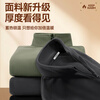 MINISO Stand Collar Jacket Men's Winter Thickened Polar Fleece Fleece Warm Casual Charge Liner Dark Gray M
