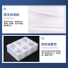 Mandelai epe pearl cotton foam board high-density foam cushion packaging shock-proof packaging material express shock-absorbing filler sponge foam block thickened anti-collision board length 50*width 50*thick 1cm