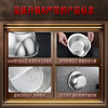 Sansi Steel 316L stainless steel drain basket basin rice washing artifact washing fruit food grade rice washing basin leaking rice sieve 304 basins 316L rice washing basin 1
