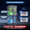 Rongsheng IDP net flavor 507L cross-door refrigerator active sterilization dual system ultra-thin zero embedded first-level energy efficiency air-cooled frost-free BCD-507E50CZLAD national subsidy dual system embedded | active sterilization | 507 cross