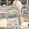 Pull back schoolbags for girls junior high school students 2025 new high-looking primary school students' backpacks high school students' large-capacity backpacks