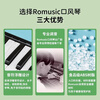 Romusic mouth organ 32-key teaching recommended for junior high school students special classroom instrument beginner mouth organ black