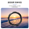 P+7 smart ring Nano chip Universal multi-functional game heart rate blood oxygen sleep health monitoring Multi-sport mode recording step counting and running Ring waterproof ring R6 silver heart rate/sleep/blood pressure/blood oxygen/exercise + interactive mode 8# circumference 56.9mm diameter 18.1mm