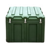 Zi Zhisheng rotational molding box material box J green outdoor portable multi-functional equipment box 800*800*600mm
