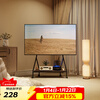 SOFS mobile TV stand floor art cart suitable for Xiaomi Hisense Skyworth TCL Sony Huawei Changhong Samsung 55 65 75 85 100-inch wheeled TV stand 49-75 inches L size/black