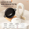 Jingyan casserole pot for household gas stoves special high temperature resistant dry burning non-cracking clay pot rice stew pot ceramic casserole extra thick non-stick