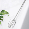 Suican 304 stainless steel electric egg beater 12-wire stirring rod head accessories electric drill commercial household extension and dough meat filling 32cm stainless steel stirring rod 1 pack
