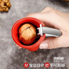 Aishubai Walnut Clamp Hazelnut Pliers Hazelnut Clamp Sheller Anti-splash Walnut Clamp Jujube Opener Clamp Hazelnut Artifact Funnel Clamp Red