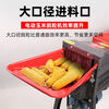 CLCEY new electric jade threshing machine small fully automatic grain threshing machine to peel jade grains single cylinder threshing machine with 4:0 motor