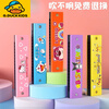 G.duck little yellow duck double-row harmonica for children, beginners, kindergarten primary school students, baby mini whistle instrument, purple Kuromi