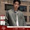 Calvin KleinJeans spring and autumn men's retro trendy American college style ck suede letter baseball uniform single jacket