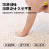 Langsha double-sided removable and washable summer bay window mat window sill mat 2026 new four-season rattan mat bay window seat cushion cream white cool bamboo + teddy velvet custom shot - contact customer service / default gift