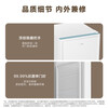 Haier air-cooled frost-free vertical freezer freezer for home use without defrosting freezer refrigeration and freezing dual-purpose fresh-keeping cabinet deep cooling quick-freezing partition storage living room office single temperature refrigerator artistic picture frame appearance | four-zone fine storage 151L 151GHW9