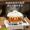 Jingyan casserole pot for household gas stoves special high temperature resistant dry burning non-cracking clay pot rice stew pot ceramic casserole extra thick non-stick