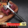 Baijie double-sided solid meat hammer, loose meat hammer, multi-functional steak hammer, meat hammer, meat hammer, meat hammer, beef hammer, meat hammer