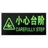 Shenlong Fire Caution Steps Instruction Floor Stickers Evacuation Signs Set of 5