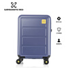 Samsonite Trolley Case Large Capacity Suitcase Men's and Women's Travel Case Spinner Carry-on Case Fashionable Pressure Resistance Password Box HG1 Ocean Blue 25 Inches