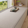 NOLIN bay window mat window sill mat universal for all seasons 2026 new Japanese style imitation cotton and linen window sill mat bay window mat customizable for sleeping Salima memory foam 1.5 four seasons - style woven beige Four seasons thickness 1.5cm 80cm*210cm