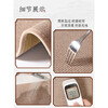 NOLIN bay window mat window sill mat universal for all seasons 2026 new Japanese style imitation cotton and linen window sill mat bay window mat customizable for sleeping Salima memory foam 1.5 four seasons - style woven beige Four seasons thickness 1.5cm 80cm*210cm