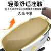 Golden Arrow Electric Motorcycle Triumph Second Generation Electric Motorcycle Takeaway Electric Vehicle Adult 7220 High Power Lead Acid Electric Motorcycle Commuting Battery Vehicle Light Beige White