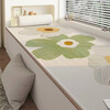 Yunbin Modern Simple Bay Window Mat Thickened Window Sill Mat 2026 New Four Seasons Master Bedroom Balcony Cushion Can Be Cut Cream Line-Bay Window 0cm*0cm Customized Size Contact Customer Service