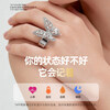2026 new female smart ring, good-looking couple gift, pedometer, exercise, heart rate, blood oxygen, sleep monitoring, Hipto smart ring, Dieying No. 7, inner diameter 17.4mm