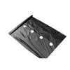 Perforated mulch film for agricultural planting, special perforated mulch film for growing vegetables, strawberry sweet potato film, silver and black two-color perforated mulch film, 5 pounds black, 2 meters wide, 120 meters long, no holes
