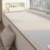 Yunbin Modern Simple Bay Window Mat Thickened Window Sill Mat 2026 New Four Seasons Master Bedroom Balcony Cushion Can Be Cut Cream Line-Bay Window 0cm*0cm Customized Size Contact Customer Service