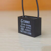 CBB61 electric fan ceiling fan capacitor 1.0/1.2/1.5/1.8/2/2.5/3/4/5/6/7/8UF range hood fan floor fan starting capacitor universal 450V genuine 1.5uF one pack comes with wiring cap original 450V 5-year warranty