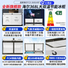 Haier dual-temperature freezer household new first-class energy-efficiency dual-temperature double box can freeze and refrigerate at the same time. Commercial large-capacity double-door freezer can be used for refrigeration and fresh-keeping without defrosting. 368 liters new first-class double-door + steel plate liner + triple antibacterial 368L