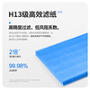 KISSAIR is suitable for Xiaomi Fresh Air Air Conditioning Filter Hanging Exclusive Edition 1 hp 1.5 hp Mijia Vertical Dual Air Conditioner 2 hp 3 hp Dual Outlet Pro High Efficiency HEPA Filter 3-piece Pack