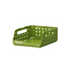 Foldable large-capacity desktop storage rack student office book and file storage box 31835 2 large green sizes + 2 small black sizes