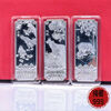 Chen Yinjiang pure silver 999 silver bar twelve zodiac signs silver bars silver ingot embossed investment collection silver brick birthday gift twelve zodiac sign silver bars 10 grams * 12 pieces weighing 120 grams silver style