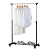 Yicai Nianhua Clothes Drying Rack Balcony Floor Standing Single Rod Drying Rack Liftable Clothes Rack YCC2021