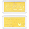 Saturday Blessing Our Anniversary Investment Gold Bar Accumulated Gold Pure Gold Birthday Gift A1212671 About 1g