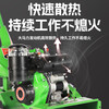 Cottage new four-wheel drive diesel weeder, gasoline, soil loosening, ditching, rotary tillage, weeding artifact, grass breaking machine, micro-tillage, Chongqing gasoline two-wheel drive hand-pulled machine, 40 blades wide, 30 blades, weeding wheel + furrowing plow