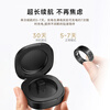 Sayrelances Smart Ring Health Monitoring Electronic Black Technology Smart Ring Multifunctional Men's and Women's Waterproof Sleep Monitoring Bright Black No. 10 Inner Diameter 19.9mm