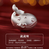 Shunqin Yinlou pure silver 999.9 ancient frosted silver cute whale Bobo whale silver ornaments investment collection and gift giving Bobo whale about 100 grams