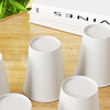 Sodolike Shangdao disposable pure white paper cups 230ml*100 pieces thickened office business home paper cups