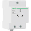 Schneider Electric modular socket EA9XN310 2P+E 10A distribution box power module socket 3 holes AC250V