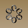 OURARing 5 smart ring, the same style as Wang Hong, smart wearable black technology, sleep health, birthday gift, bright silver, 8 parts in stock, please contact customer service before placing an order