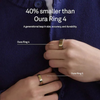 OURARing 5 smart ring, the same style as Wang Hong, smart wearable black technology, sleep health, birthday gift, bright silver, 8 parts in stock, please contact customer service before placing an order