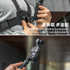 SUREWO body accessories are suitable for DJI Pocket3 backpack clip, selfie stick head with tempered film storage bag, halter neck, metal bicycle magnetic stand, extension rod expansion accessory, T30 quick release chest strap + F20 (pocket4/3 frame)