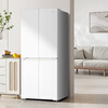 Haier refrigerator cross door four-door 502 liter dual system dual cycle 0 odor transfer ultra-thin large capacity first-class energy efficiency air-cooled frost-free commander replacement subsidy 15% national subsidy 502 liter dual system double cycle 0 odor transfer