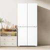 Haier refrigerator cross door four-door 502 liter dual system dual cycle 0 odor transfer ultra-thin large capacity first-class energy efficiency air-cooled frost-free commander replacement subsidy 15% national subsidy 502 liter dual system double cycle 0 odor transfer