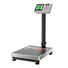 Zhizun (ZHIZUN) electronic scale for weighing goods, commercial platform scale for setting up stalls, electronic weighing floor scale, waterproof seafood and aquatic products express scale, 200kg table top 31*41, backlit for seafood and aquatic products