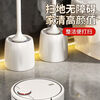 Toilet brush household no dead angle brush toilet brush soft hair long handle bathroom toilet brush wall hanging toilet cleaning brush toilet brush S type 2 pack