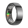 24-hour health monitoring smart ring, blood pressure, heart rate and blood oxygen monitoring, sleep, multiple exercise modes, non-sensory wearing smart ring, black, free charging compartment + heart rate + blood oxygen + blood pressure + sleep + exercise + non-sensory wearing, size 10, diameter 20, finger circumference 63
